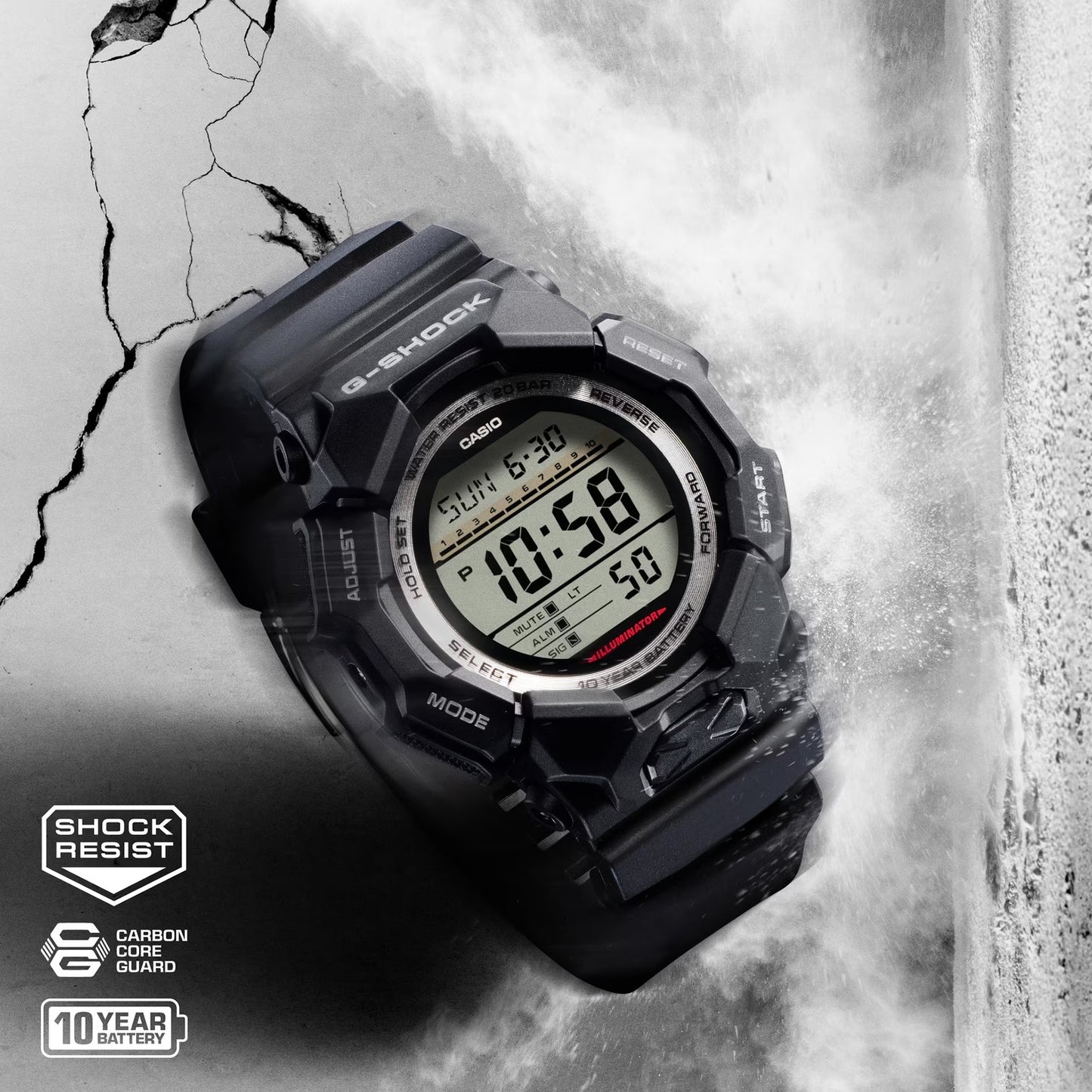 Мъжки часовник Casio G-Shock GD-010-1ER 4