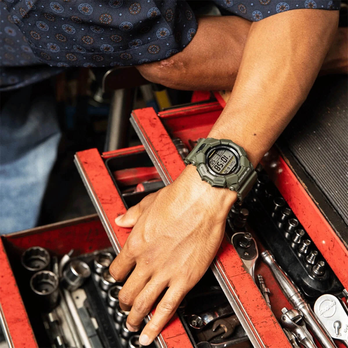 Мъжки часовник Casio G-Shock Garbon Guard GD-010-3ER