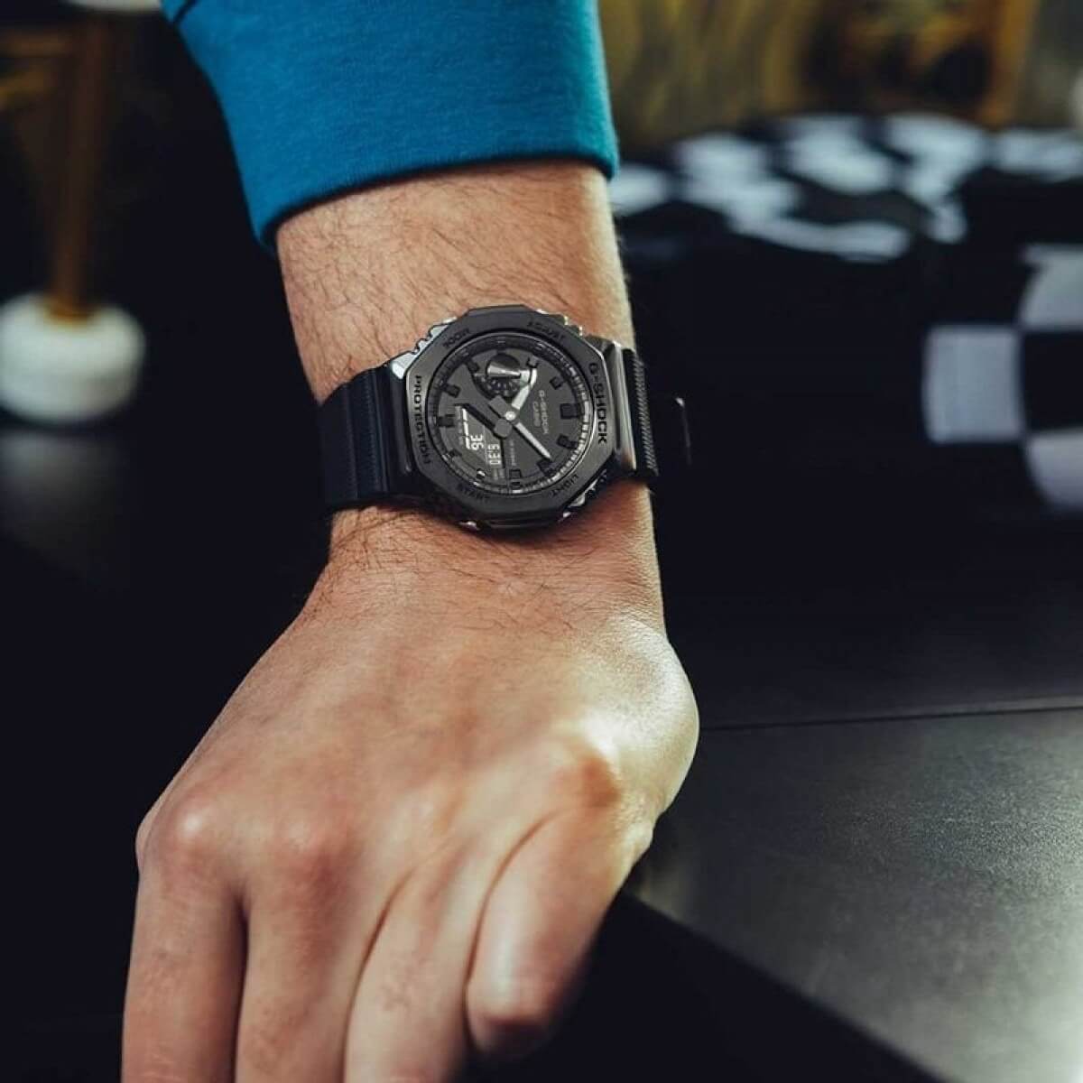 Мъжки часовник Casio G-Shock GM-2100BB-1AER