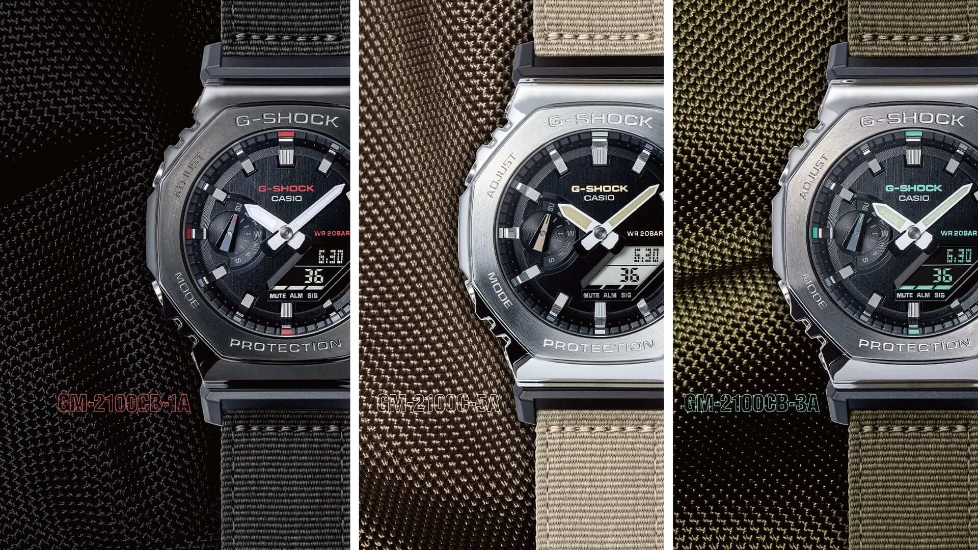 Мъжки часовник Casio G-Shock GM-2100CB-1AER