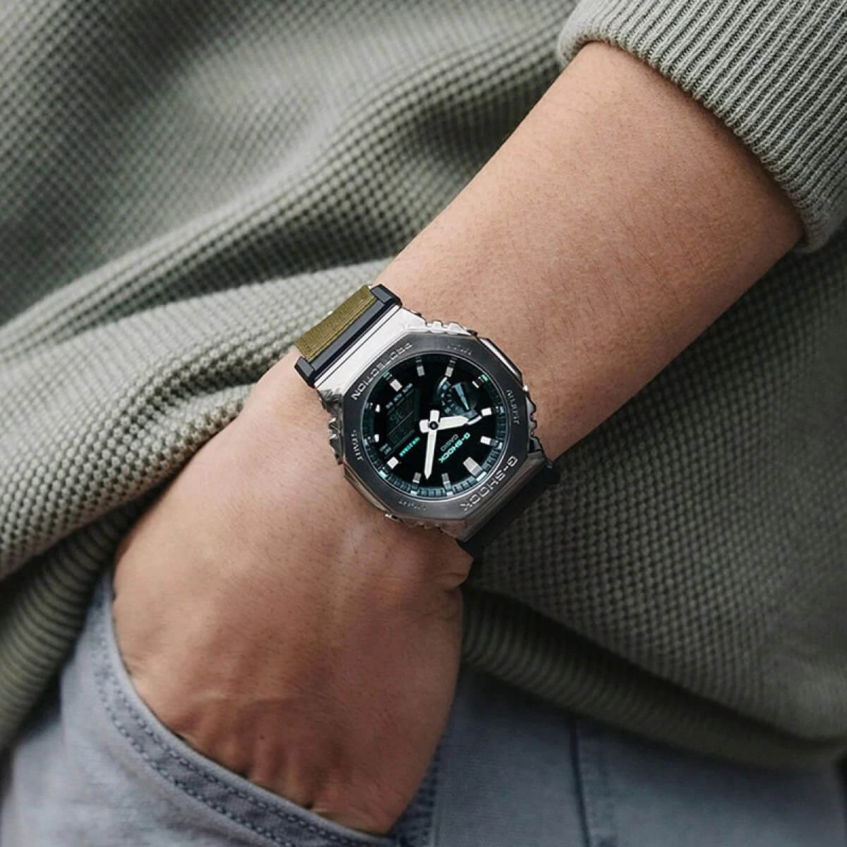 Мъжки часовник Casio G-Shock GM-2100CB-3AER