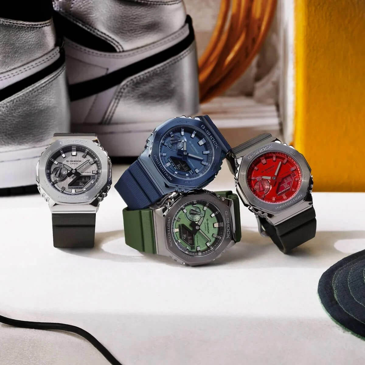 Мъжки часовник Casio G-Shock GM-2100BB-1AER