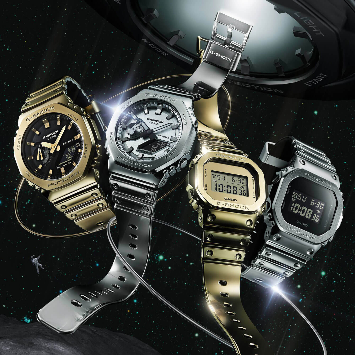 Мъжки часовник Casio G-Shock GM-5600YMG-9ER 4
