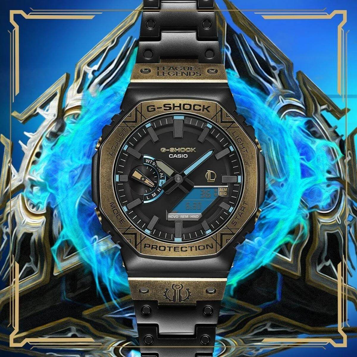 Мъжки часовник G-Shock Solar Bluetooth League Of Legends Limited Edition GM-B2100LL-1AER