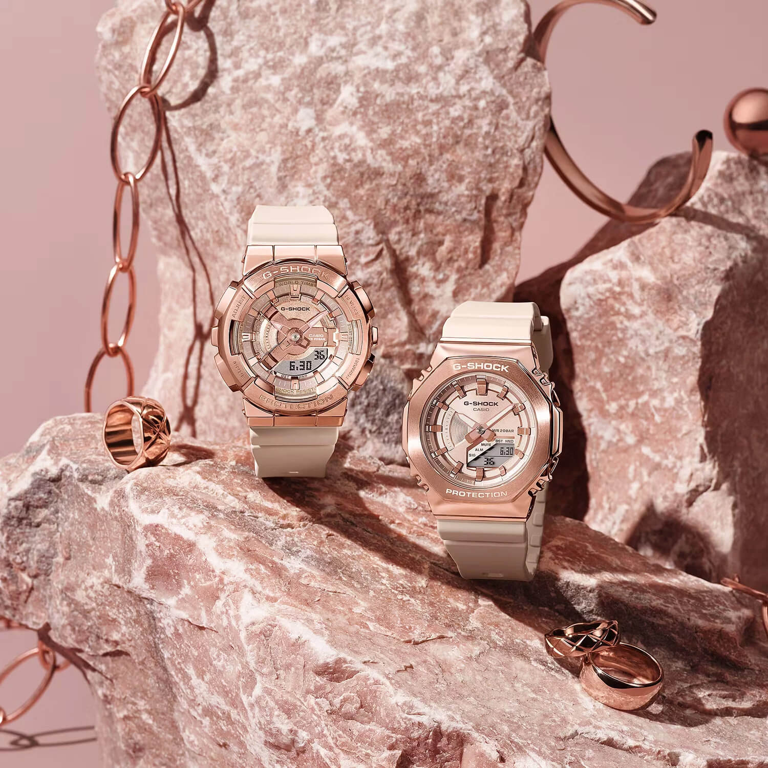 Дамски часовник Casio G-Shock GM-S2100PG-4AER