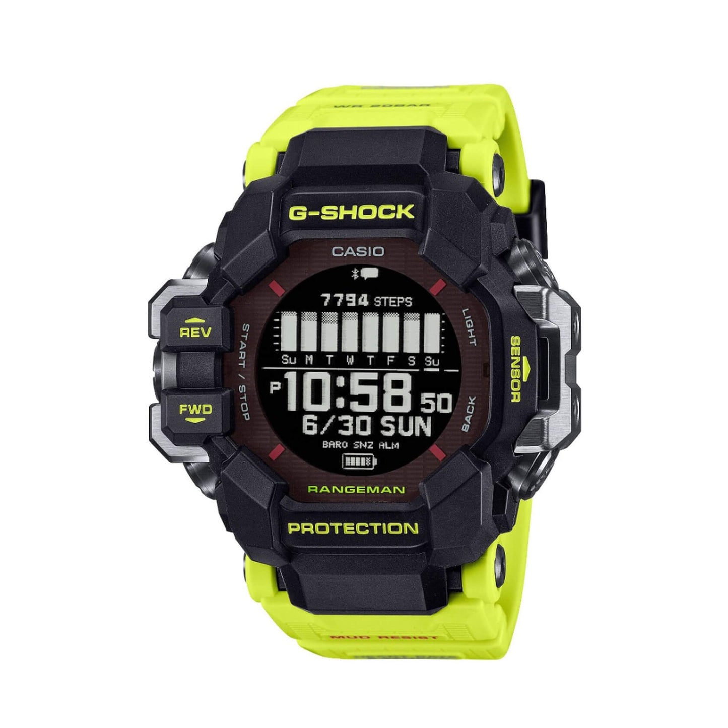 Мъжки часовник Casio G-Shock Rangeman GPS Solar GPR-H1000RY-1A9ER