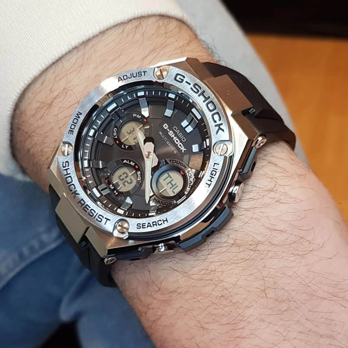 Мъжки часовник Casio G-Shock G-Steel GST-W110-1AER