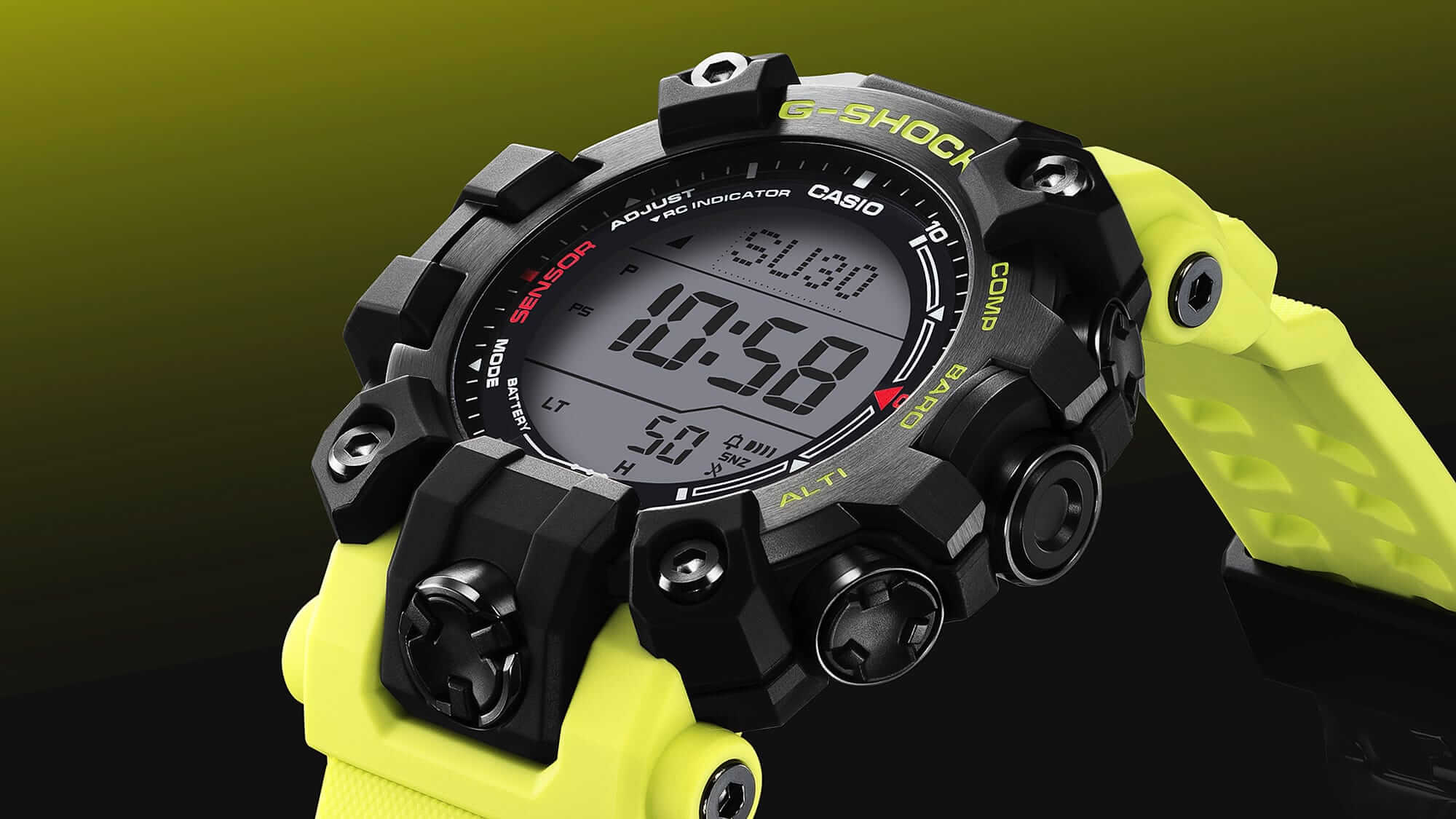 Мъжки часовник Casio G-SHOCK Mudman Limited GW-9500MRY-1A9ER