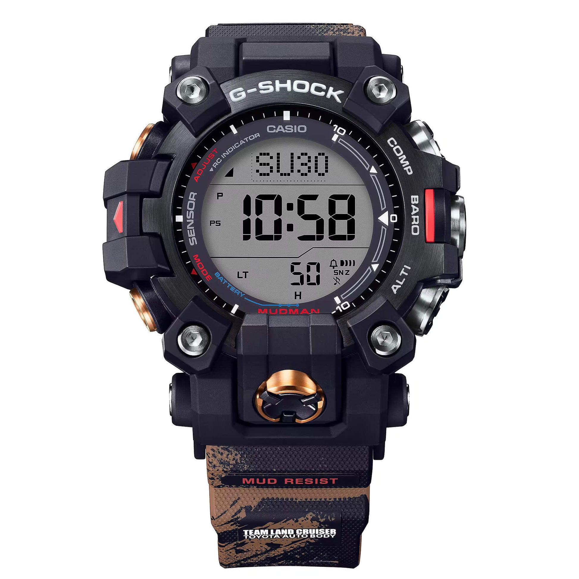 Мъжки часовник Casio G-SHOCK Mudman Team Land Cruiser Limited GW-9500TLC-1ER