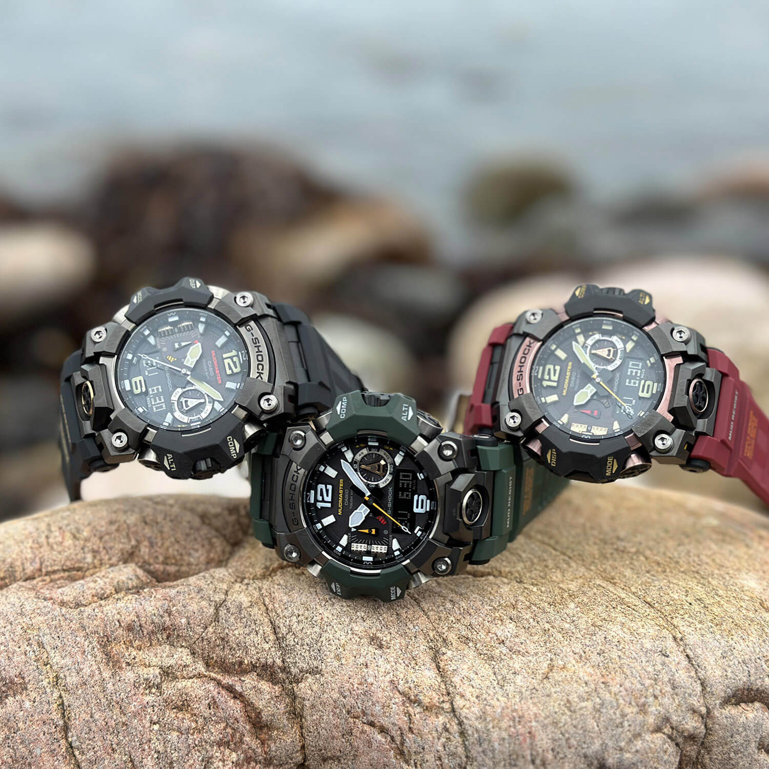 Мъжки часовник Casio G-Shock Mudmaster GWG-B1000-1AER