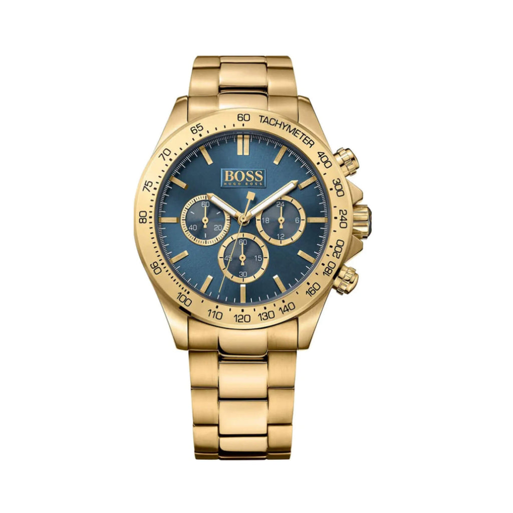 Мъжки часовник BOSS Ikon Chronograph Gold HB1513340