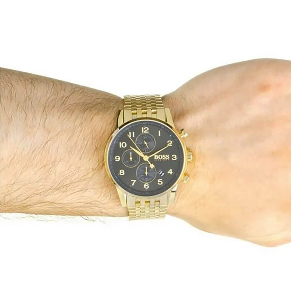 Мъжки часовник BOSS Navigator Chronograph HB1513531