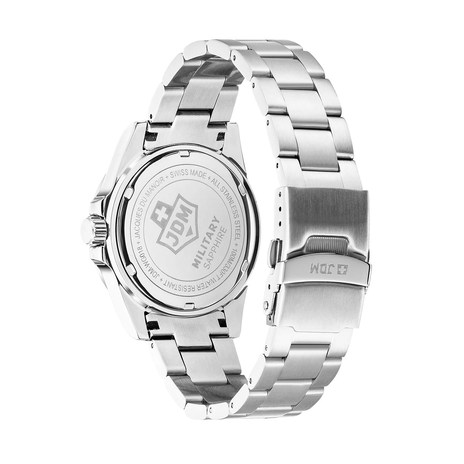 Мъжки часовник JDM Military Sapphire Delta 24 GMT JDM-WG018-02