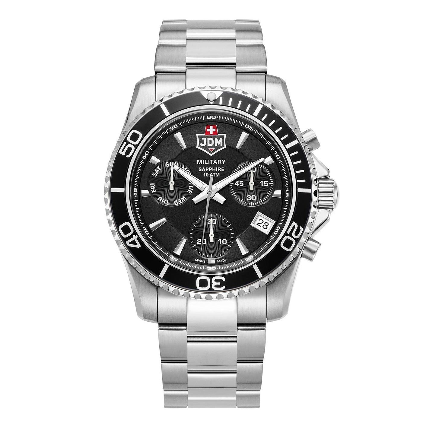 Мъжки часовник JDM Military Sapphire Sierra Chrono JDM-WG019-01