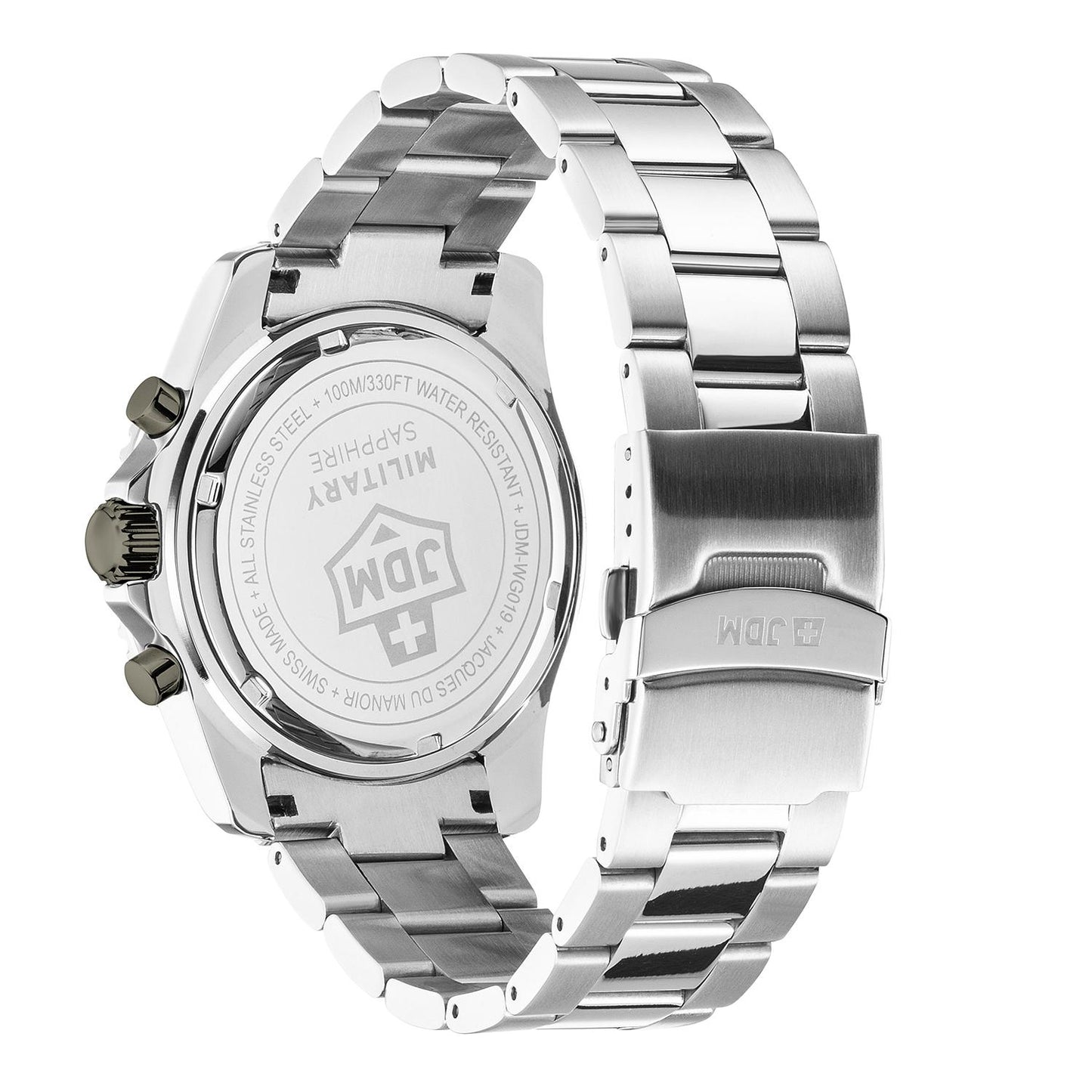 Мъжки часовник JDM Military Sapphire Sierra Chrono JDM-WG019-03