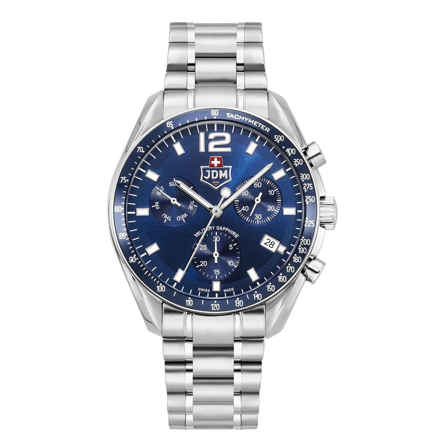 Мъжки часовник JDM Military Sapphire Swiss Precision JDM-WG021-02