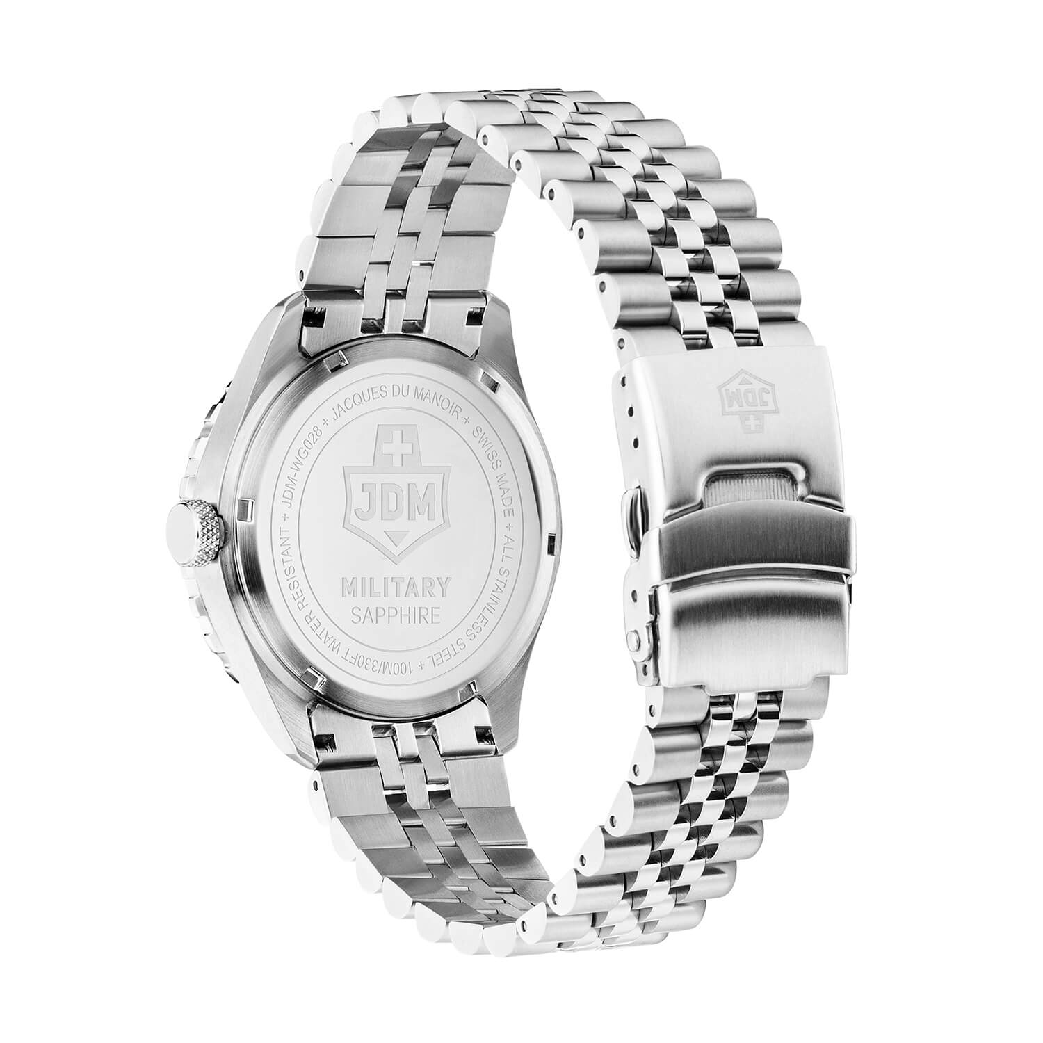 Мъжки часовник JDM Military Sapphire Wingman GMT JDM-WG028-04