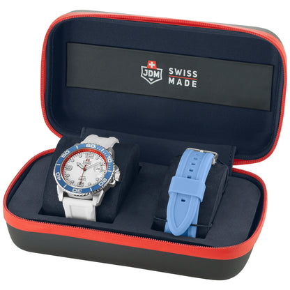 Мъжки часовник JDM Military Sapphire Mike Plus сет с каишки JDM-WG029-04 3