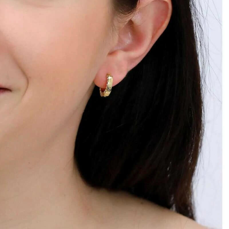 Обеци GUESS Circle Lights JUBE03160JWYGT/U