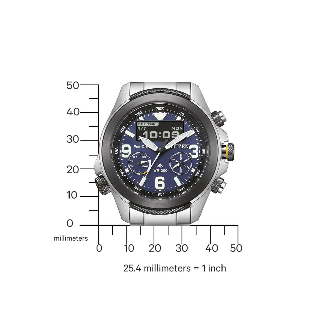 Мъжки часовник Citizen Promaster 35th Anniversary Eco-Drive Combination JV1006-51L