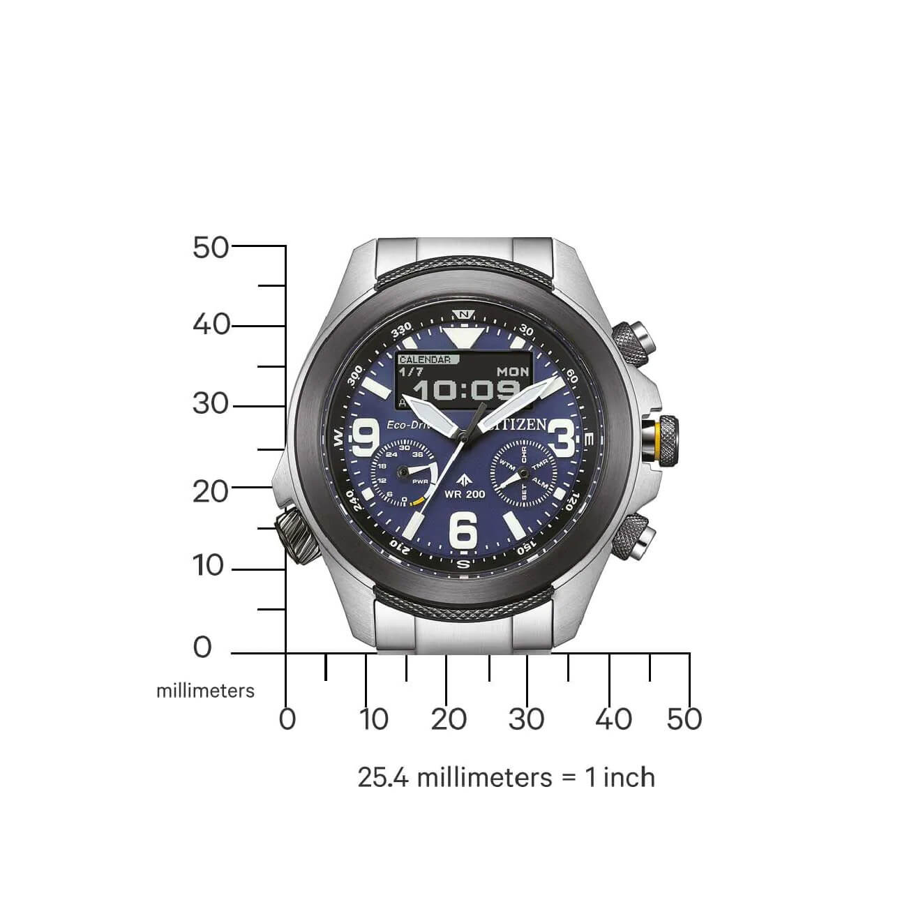 Мъжки часовник Citizen Promaster 35th Anniversary Eco-Drive Combination JV1006-51L