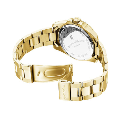 Дамски часовник Jacques Du Manoir Inspiration Business Date Gold Tone JWG03002