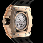 Мъжки часовник TSAR BOMBA Black Gold Emperor Automatic JYTB8208AG