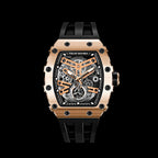 Мъжки часовник TSAR BOMBA Black Gold Emperor Automatic JYTB8208AG