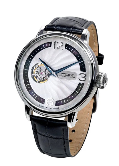 Часовник Poljot International Jaros Open Heart 42mm Limited Edition 38NH.4280812 - Лимитирана Серия 100 Броя