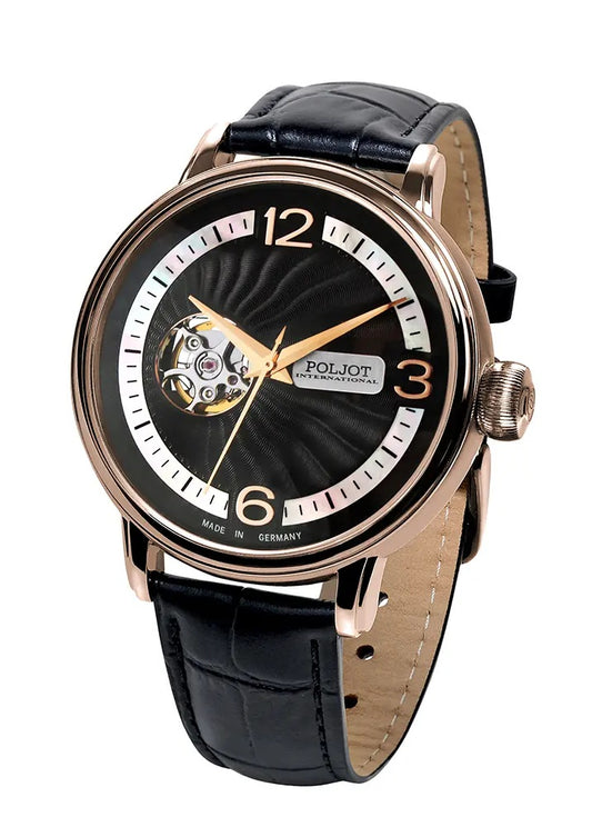 Часовник Poljot International Jaros Open Heart 42mm Limited Edition 38NH.4286813 - Лимитирана Серия 100 Броя