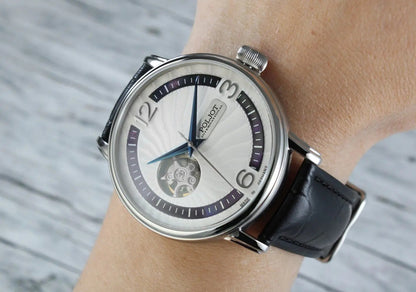 Часовник Poljot International Jaros Open Heart 42mm Limited Edition 38NH.4280812 - Лимитирана Серия 100 Броя