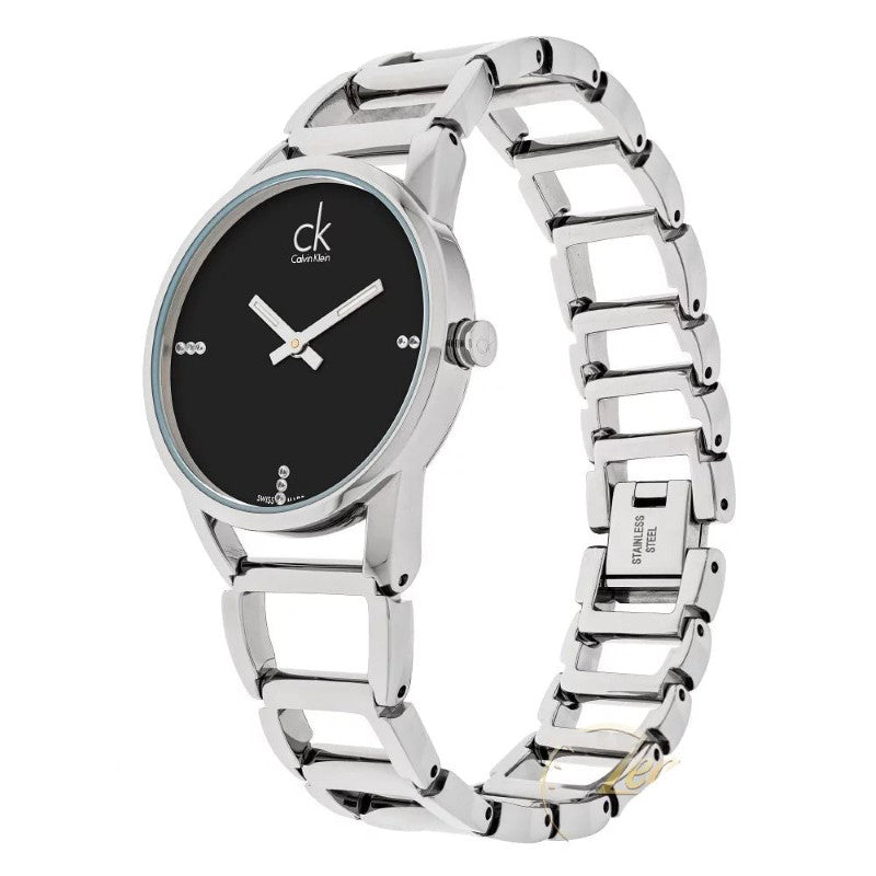 Дамски часовник Calvin Klein Diamonds Stately K3G2312S
