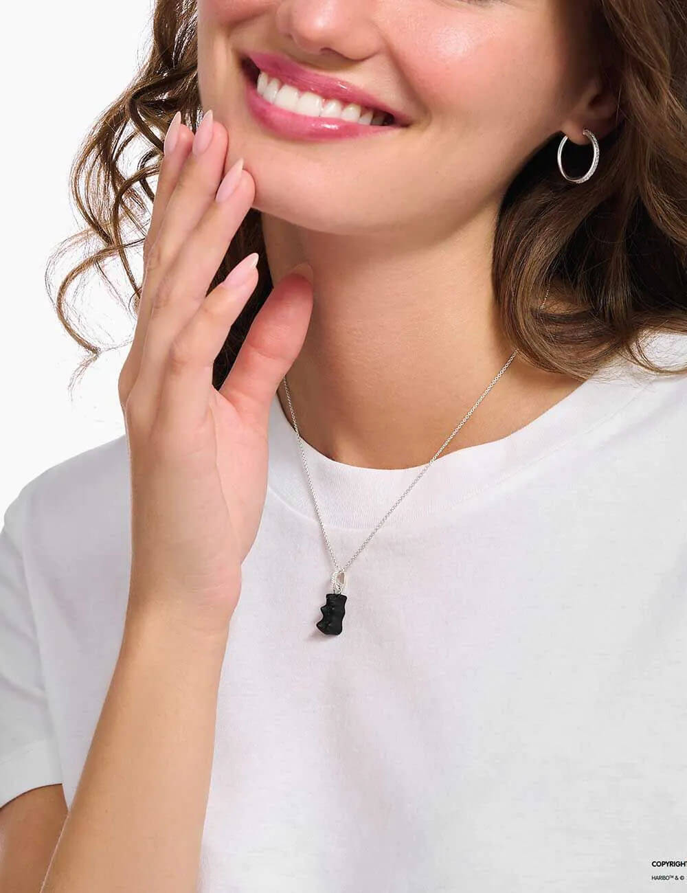 Колие Thomas Sabo Haribo Black Gold Bear KE2209-052-11-L45V