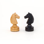 Олимпийски дървени фигури за шах от масивно дърво ръчна изработка