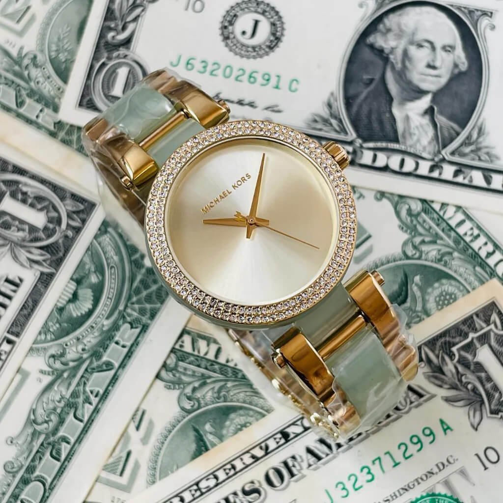 Дамски часовник Michael Kors Delray Champagne MK4317