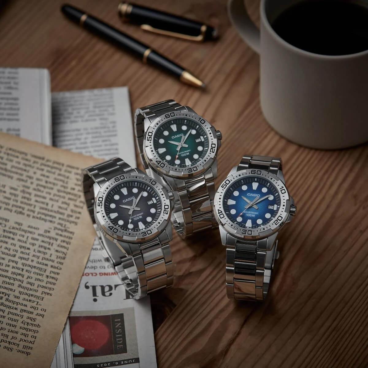 Мъжки часовник Casio MTD-140D-3AVDF