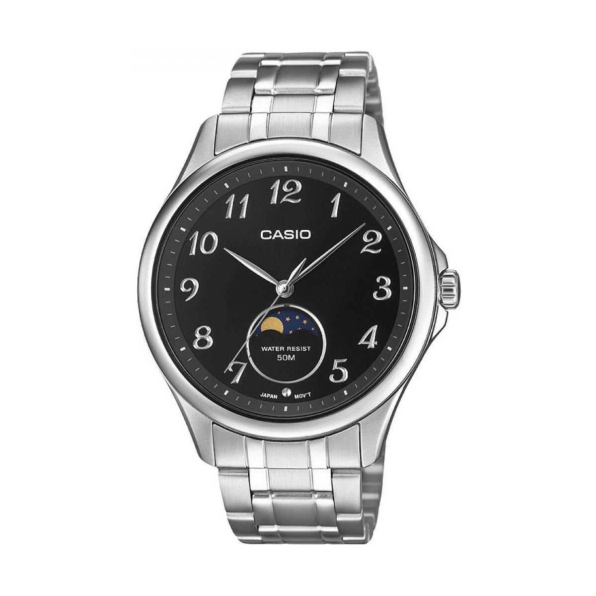 Мъжки часовник Casio Collection Moon Phase MTP-M110D-1AVDF