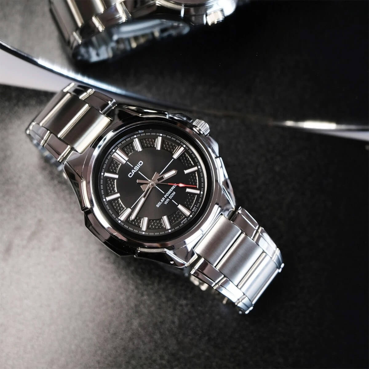 Мъжки часовник Casio Solar MTP-RS100D-1AVDF