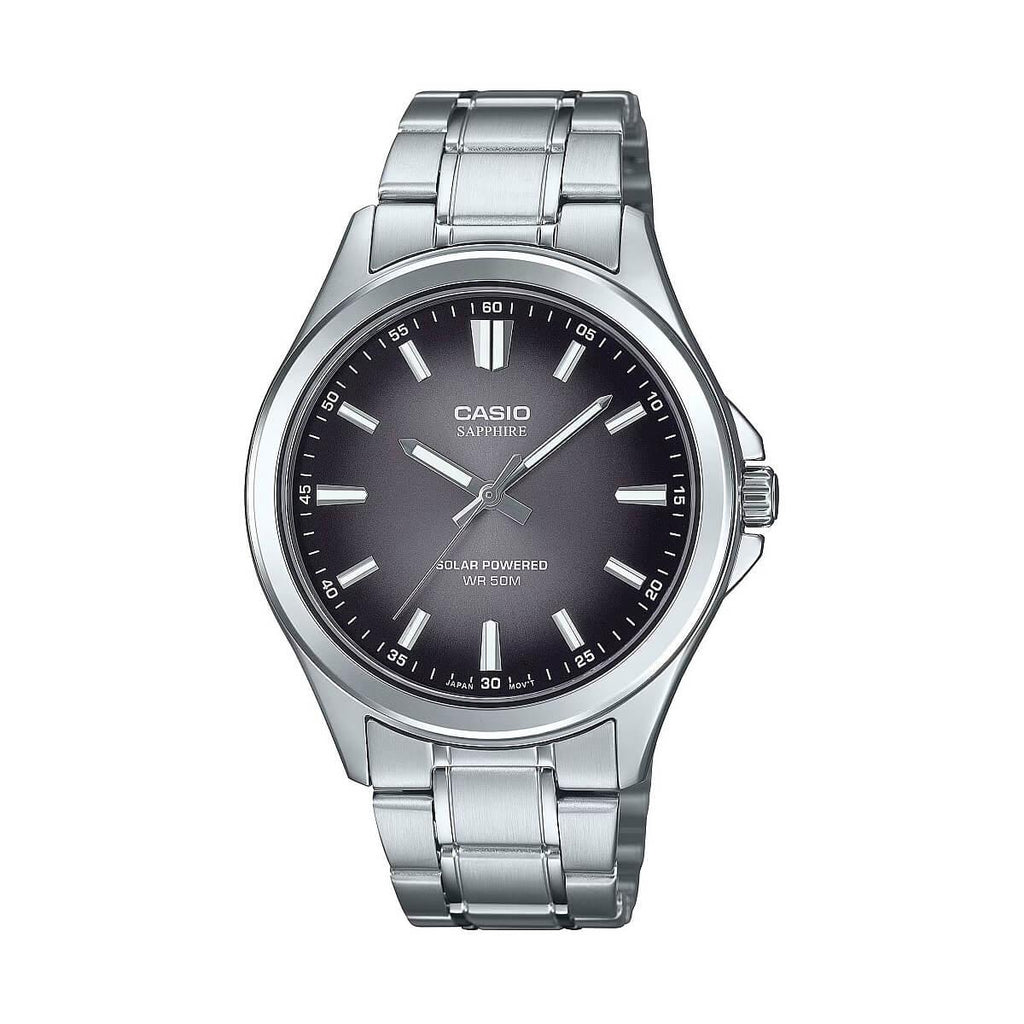 Мъжки часовник Casio Solar Sapphire MTS-RS100D-1AVDF
