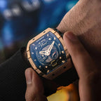 Мъжки часовник Nubeo Magellan Rose Gold 24h Automatic