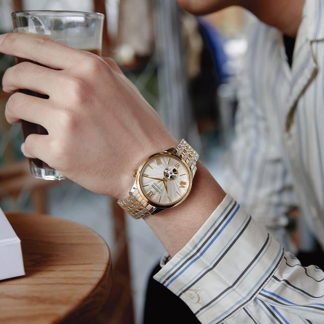 Мъжки часовник Citizen Classic Skeleton Automatic NH9136-88A