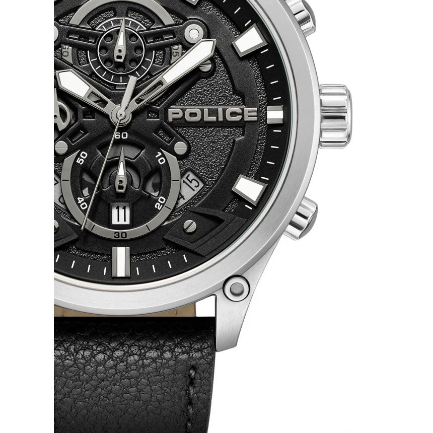 Мъжки часовник Police Wadden Black PEWGC0054205