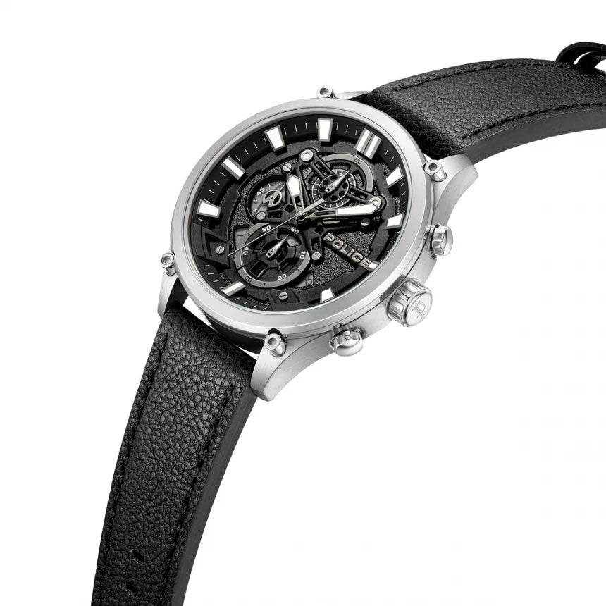 Мъжки часовник Police Wadden Black PEWGC0054205