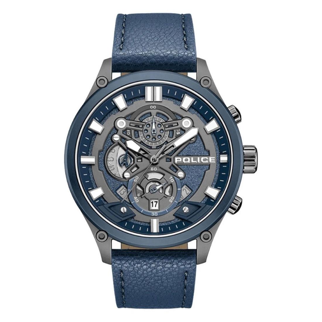 Мъжки часовник Police Wadden Blue PEWGC0054206