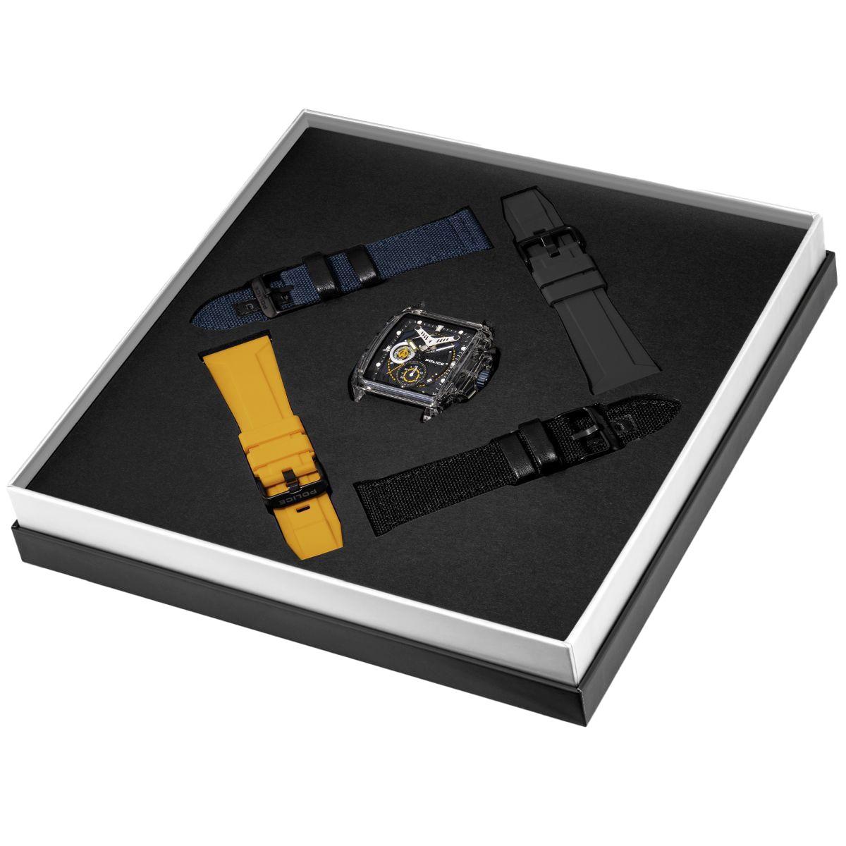 Мъжки часовник Police Clout комплект PEWGC00770X1