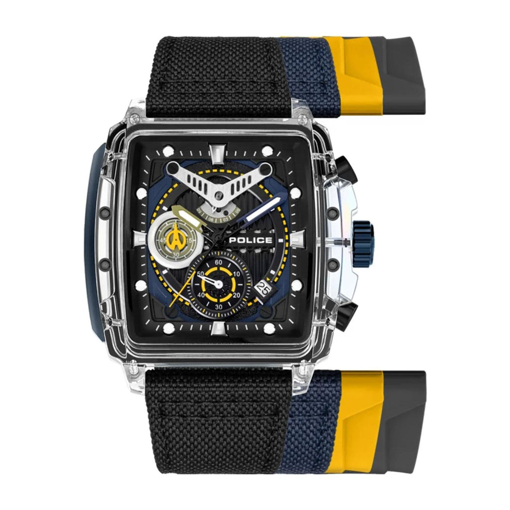 Мъжки часовник Police Clout комплект PEWGC00770X1