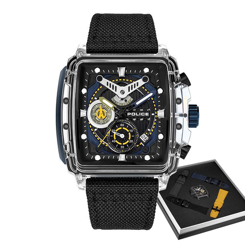 Мъжки часовник Police Clout комплект PEWGC00770X1