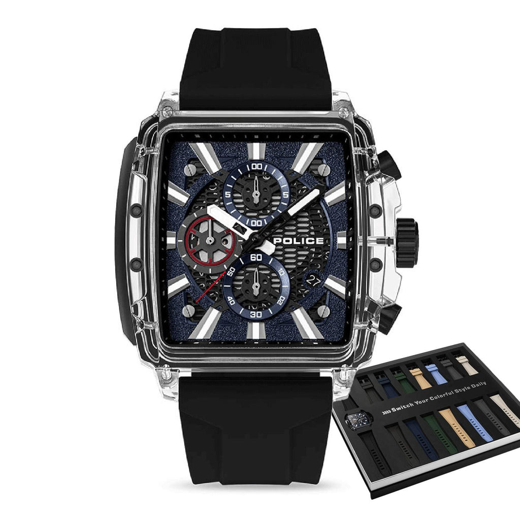 Мъжки часовник Police Clout Octet комплект PEWGO00776X1