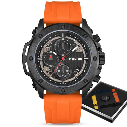 Мъжки часовник Police Clout Orb Chronograph комплект PEWGO00777X1