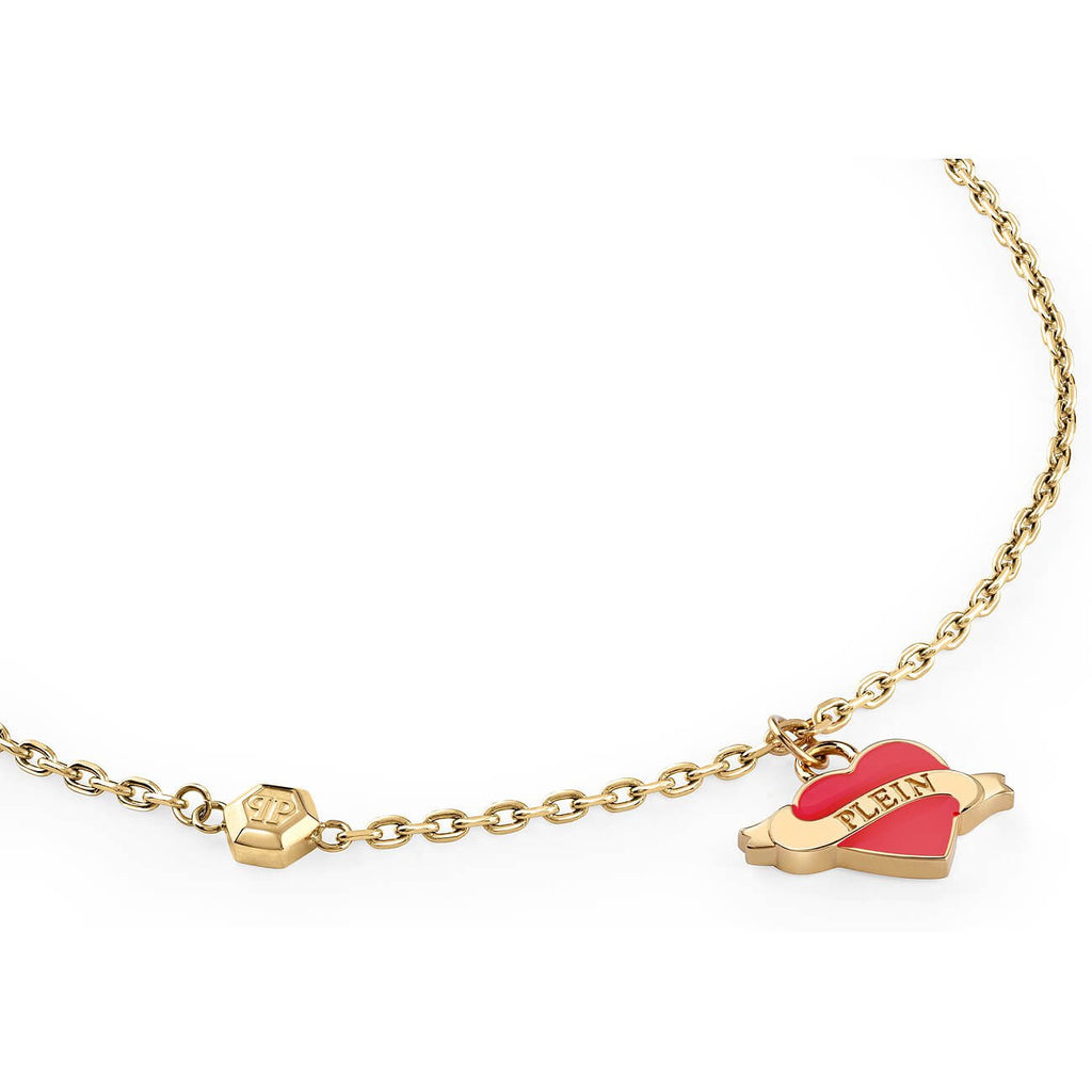 Колие PHILIPP PLEIN златисто Valentine Kette PJFEA16NU